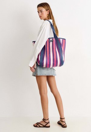 Brownie, BOLSO SHOPPER RAYAS - Handtasche - fucsia