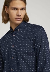 TOM TAILOR Camicia - messy beige/beige