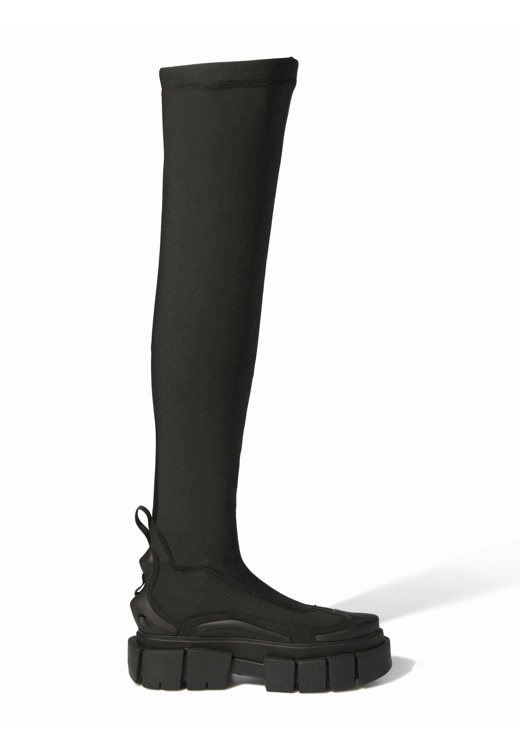 adidas Originals IVY PARK SUPERSLEEK - Platform boots - core black 