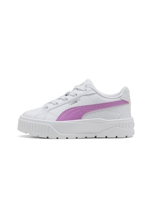 Puma, KARMEN II SNEAKERS - Sneaker low - white-mauve pop- silver-coloured