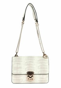 Guess ELIETTE LOGO CONVERTIBLE FLAP - Sac bandoulière - taupe