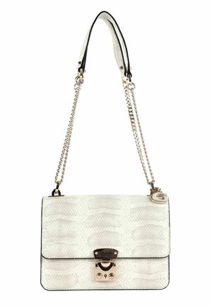 ELIETTE LOGO CONVERTIBLE FLAP - Sac bandoulière - taupe