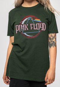 Paradiso Clothing PINK FLOYD VINTAGE DARK SIDE OF THE MOON SEAL  UNISEX - Print T-shirt - green