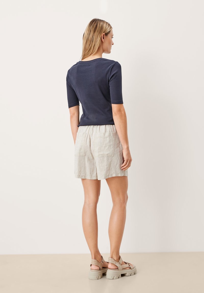 Damen T-Shirts | s.Oliver MIT FRONTPRINT T-Shirt print navy placed prit/blau - LS82240 Damen T-Shirts | s.Oliver MIT FRONTPRINT T-Shirt print navy placed prit/blau - LS82240