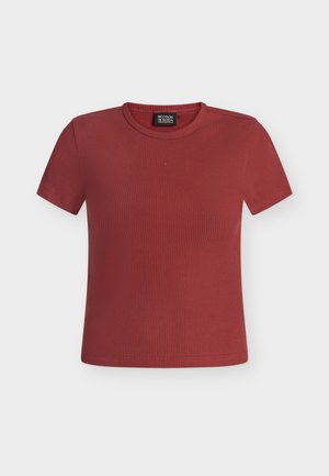Scotch & Soda, REGULAR FIT TSHIRT - T-shirt basique - pomegranate