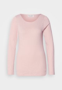 LONG SLEEVE BOAT NECK - Μπλούζα με μακριά μανίκια - dusty rose
