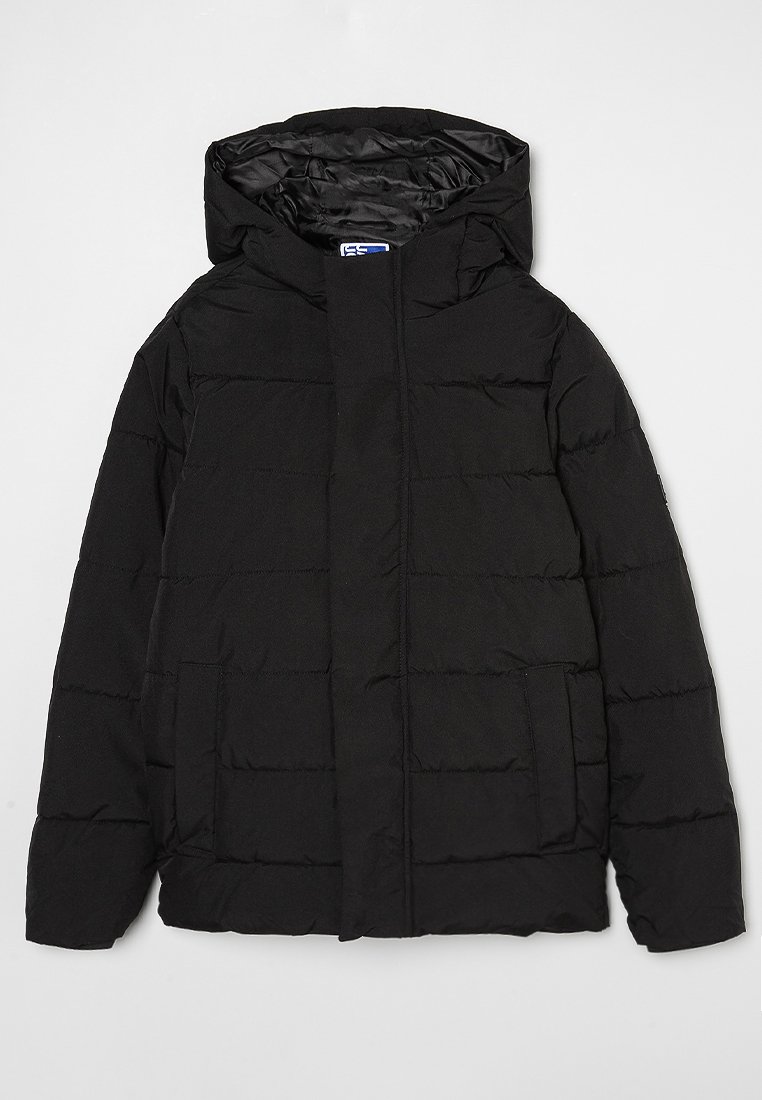 Jack & Jones Junior Winterjas zwart Jack & Jones Junior Winterjas zwart