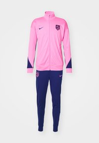 Nike Performance ATLETICO MADRID NIKE DF STRIKE TRACKSUIT THIRD - Equipación de clubes - pink glow/blue void