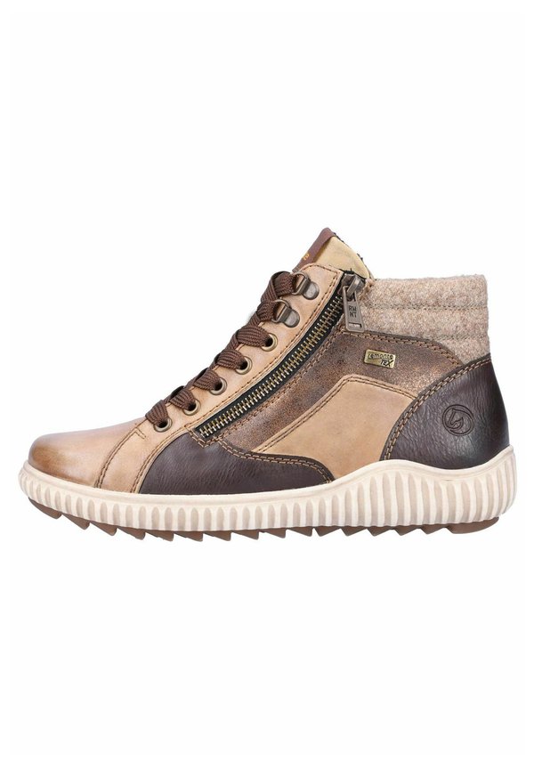 Sneaker high - steppe havanna