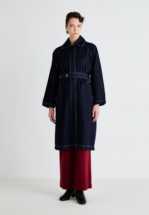 CAR COAT - Jeansjacke - rinse