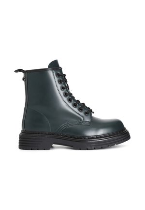 Stivaletti stringati - green