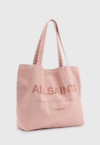 AllSaints UNDERGROUND TOTE UNISEX - Bolso shopping - pink