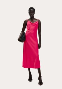 Marks & Spencer COWL NECK MIDAXI SLIP  - Denní šaty - raspberry