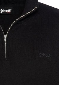 Schott Strickpullover - noir