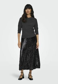 ONLY ONLRICA LIFE NOOS - Maglione - dark grey melange