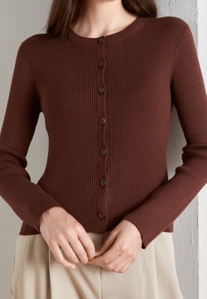 Kardigan - dark brown