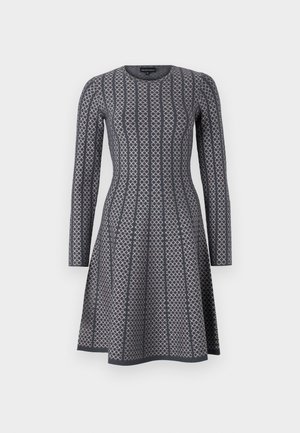 Emporio Armani DRESS - Vapaa-ajan mekko - fancy dark grey