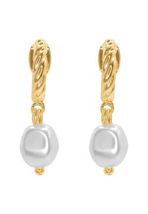 MIT PERLE JANA GOLD - Ohrringe - goldfarbend