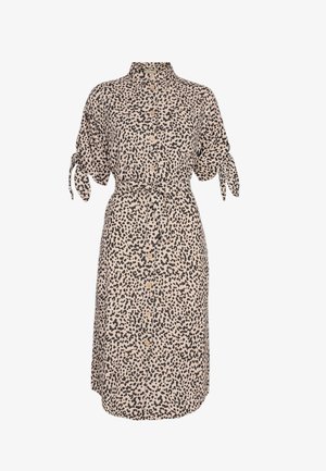 FREEQUENT - Shirt dress - brown