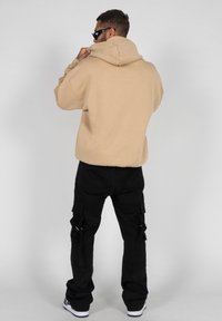 MJ Gonzales CIRCLE X HEAVY  - Hoodie - unionbeige