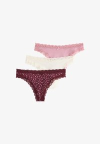 Sélectionné, dark dusty red