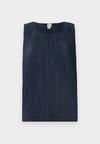 PLISSE TANK - Top - sky captain