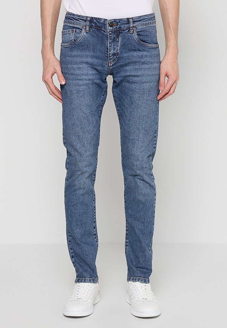 PROFUOMO Slim fit jeans blauw PROFUOMO Slim fit jeans blauw