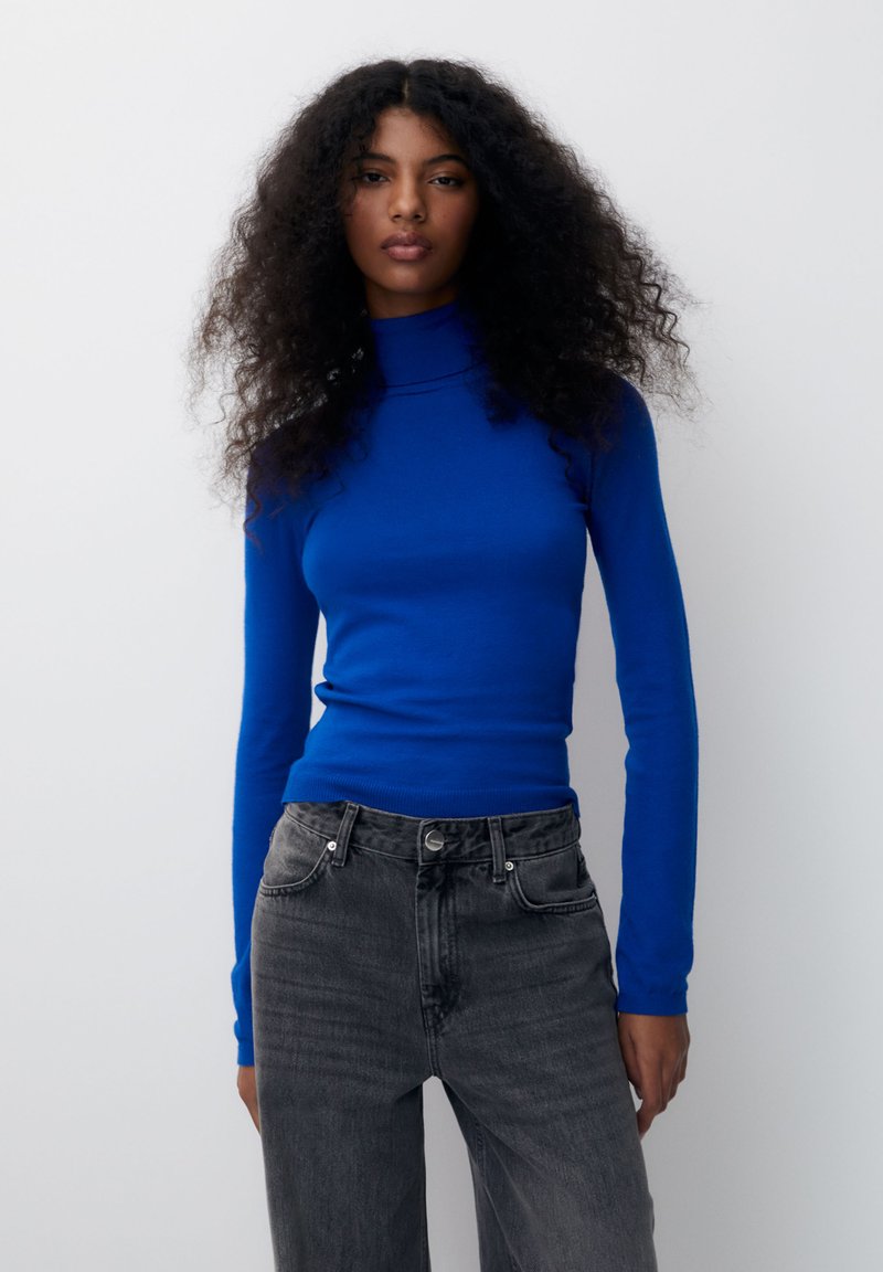 PULL&BEAR LONG SLEEVE - Pullover - blue/bleu - ZALANDO.CH