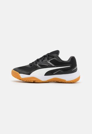 Scarpa Pallamano Hummel Liga GK – Unisex Adulto, Gomma, Bianco (Taglia 39 EU)