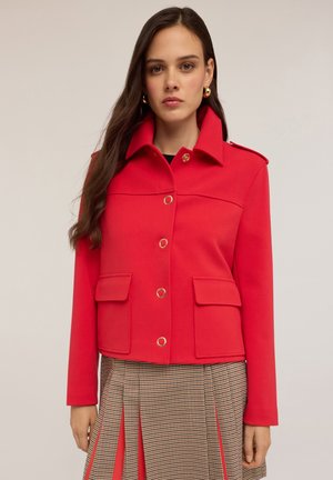 CON MOSTRINE - Lichte jas - rosso