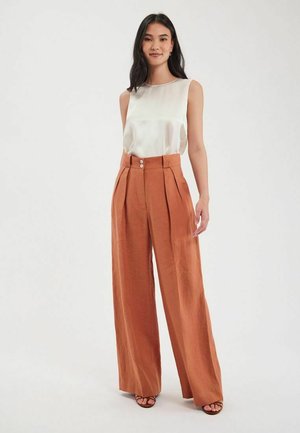 Pantalon classique - caramel