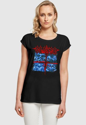 Merchcode SLAYER - T-shirts med print - black
