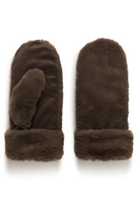 NAOLASZ MITTENS - Moufles - chocolate brown