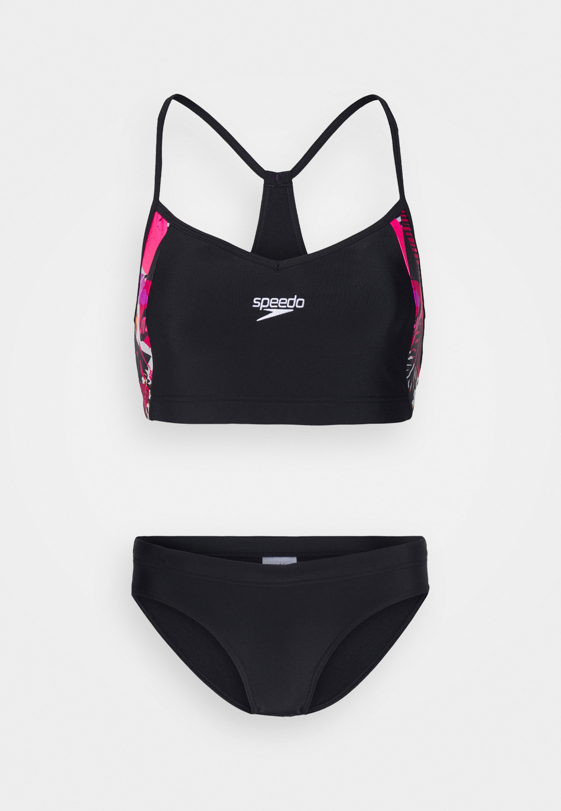 Speedo VOLLEY SET Bikini leaf true navy/fluor pink/salso/schwarz Zalando.ch