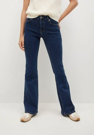 Jeans a zampa - dark blue