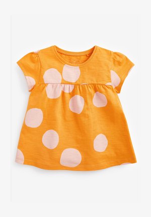Print T-shirt - orange