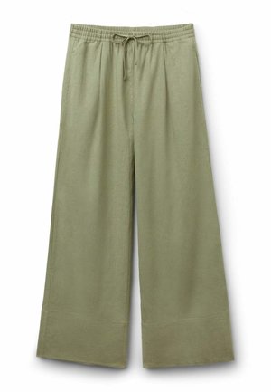 Calzedonia, PALAZZO - Stoffhose - green