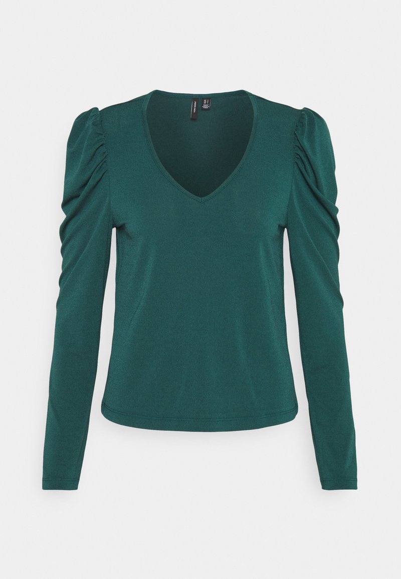 Vero Moda Longsleeve donkergroen Vero Moda Longsleeve donkergroen