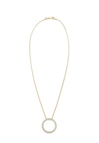 Elli SPARKLING BASIC - MIT KRISTALLEN VON SWAROVSKI® - Halskette - gold-coloured