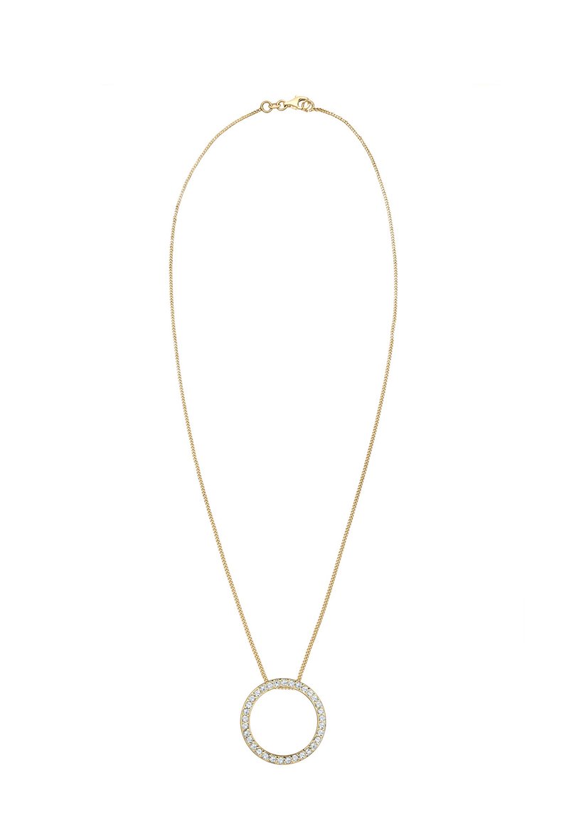 Elli SPARKLING BASIC - MIT KRISTALLEN VON SWAROVSKI® - Halskette - gold-coloured