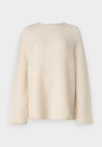 Selected Femme SLFGABELLA O NECK CAMP - Pulóver - birch