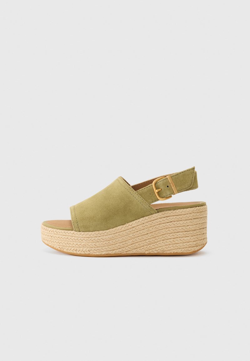 FitFlop Plateausandalette - green