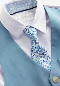 Next SET - REGULAR FIT - Cămașă - light blue white