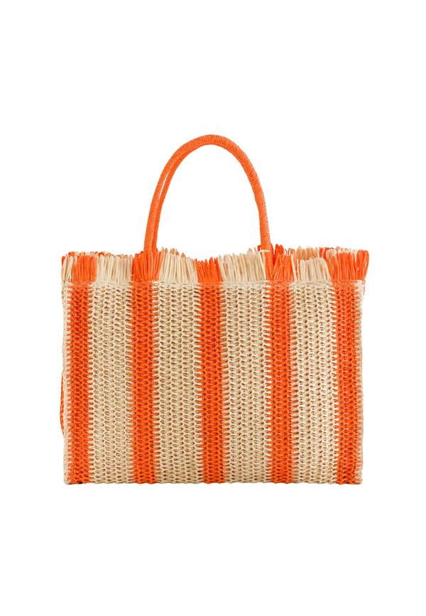 CIPRO - Shopping Bag - beige orange