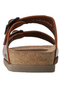 Mephisto Mules - chestnut