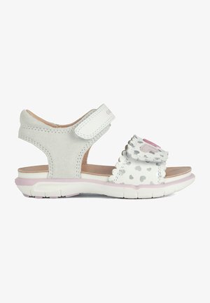Geox DELHI - Sandalias - white pink
