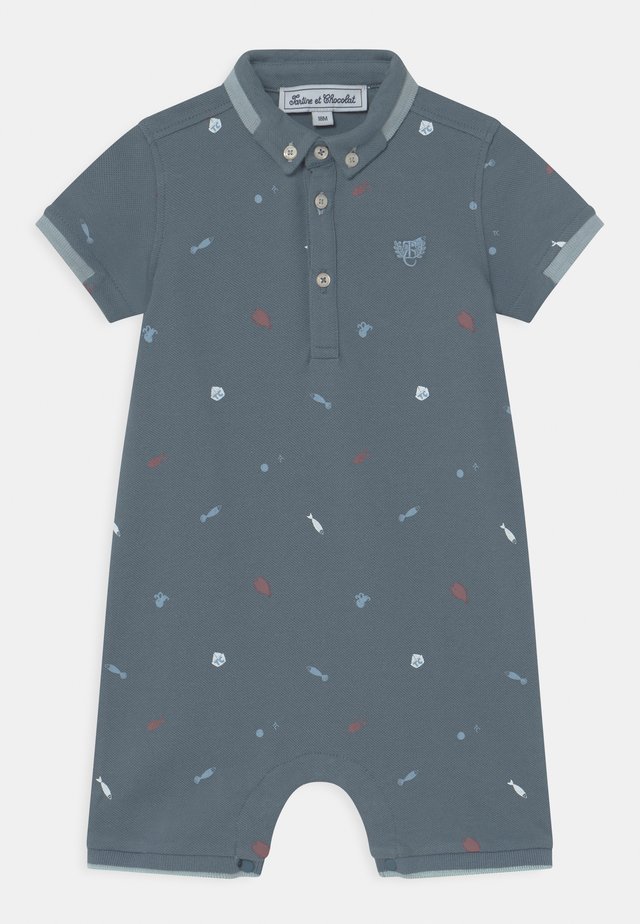 COMBICOURTE - Jumpsuit - bleu pétrole