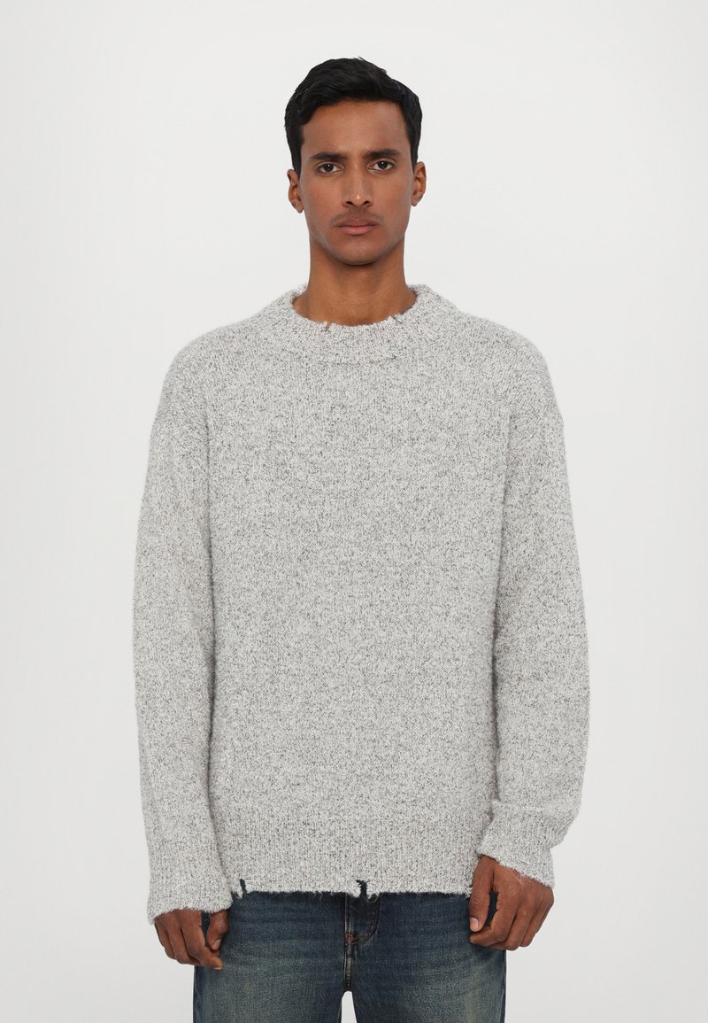 Won Hundred - SAN DIEGO - Strikkegenser - grey melange, Forstørre
