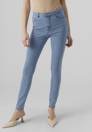 Vero Moda VMLUNA SOPHIA  - Kitsa lõikega teksad - light blue denim