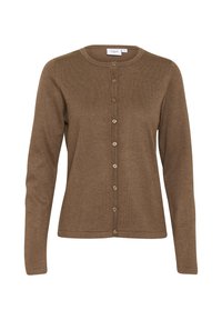 MILASZ R-NECK - Vest - shitake melange